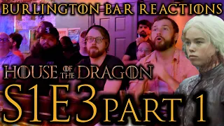 That's how you START an episode!! // House of the Dragon S1x3 Burlington Bar REACTION Part 1!
