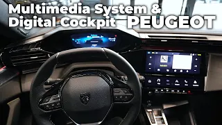 New Peugeot Multimedia System & Digital Cockpit 2022