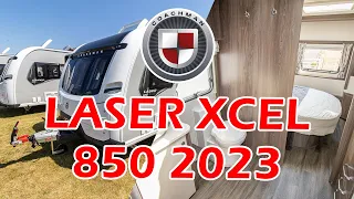 Coachman Laser Xcel 850 2023 NEW Caravan Model - Full Walkthrough Demonstration