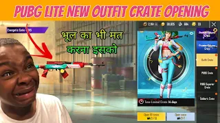 Pubg Lite New Outfit Crate Opening || Pubg Lite Crate Opening videos #pubglite #video