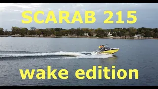 Scarab Jet Boat WAKE Edition 215 (SUMMER AFTERNOON)                                   (not a Yamaha)