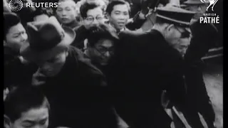 JAPAN: Emperor Hirohito visits Hiroshima (1947)