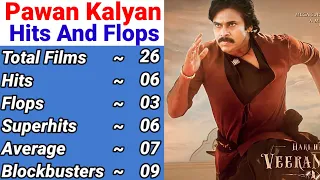 Pawan Kalyan Hits And Flops All Movies Box Office Collection Analysis List