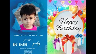 🙂 Happy Birthday To Zyaan Ali | 4th November 2021 | #shorts