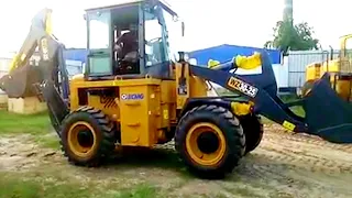 My New XCMG Backhoe Loader Fast Time Working