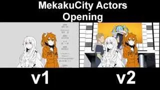 Mekaku City Actors OP v1/v2