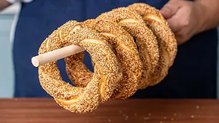 Turkey's Famous Sesame Bagel