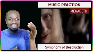 FIRST TIME listening to MEGADETH - "Symphony Of Destruction" REACTION