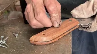 Amazing Chinese kitchen knife building technology,  so powerful.