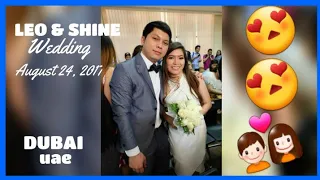 LEO & SUNSHINE WEDDING  IN DUBAI AUGUST 24, 2017