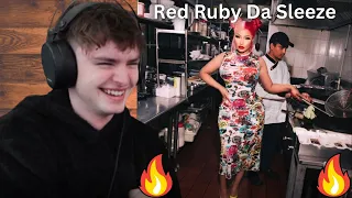 Teen Reacts To Nicki Minaj - Red Ruby Da Sleeze!!!