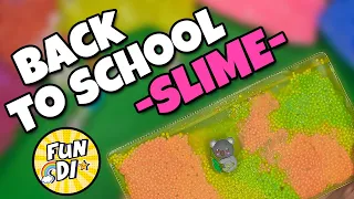 сделала СЛАЙМ без КЛЕЯ пва ТОЛЬКО из канцелярии БЭК ТУ СКУЛ 2020 / back to school diy slime от фанди