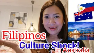 Filipinos Culture Schock Experience in AUSTRALIA