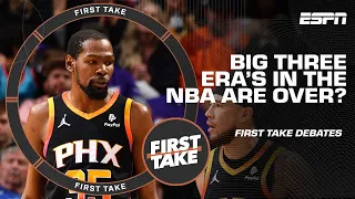 BIG THREES ARE NOT THE WAY TO GO! 🗣️ - Windy on the end of 'big three' era in the NBA | First Take