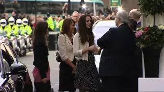 Kate's last night as a Middleton