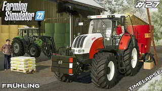 ANIMAL CARE & keeping PRODUCTIONS working | Animals on Frühling | Farming Simulator 22 | Episode 27