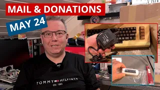 Mail and donations  - May 2024 - Lots of strange stuff and a very sad Commodore VIC-20