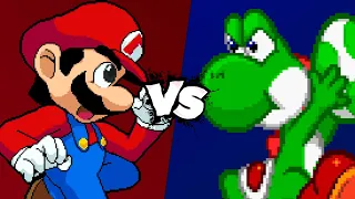 MUGEN Battle - Mario vs Yoshi
