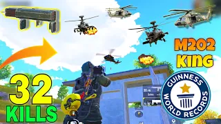 OMG!😱 M202 32 KILLS | PAYLOAD 3.0 BEST GAMEPLAY | 😈M202 DESTROY HELICOPTER WAR