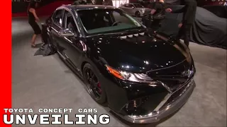 2018 Toyota Camry Concept Cars Unveiling