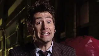 The Tenth Doctor and co being chaotic- Doctor Who