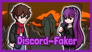 Discord Faker but MC and Yuri Sing It (FNF)