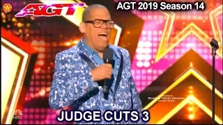 Greg Morton comic impersonator Favorite Movie Themes | America's Got Talent 2019 Judge Cuts