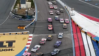 2021 Drive for the Cure 250 Goes into a Wild Overdrive Finish! (from the stands)