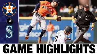 Astros vs. Mariners Game Highlights (9/1/21) | MLB Highlights