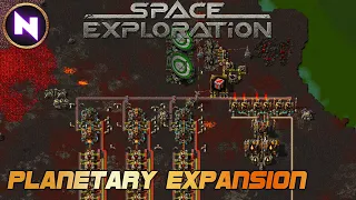 PLANETARY EXPANSION for VULCANITE In Factorio Space Exploration | Guide/Walkthrough