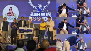 N.Srinivasan's emotional speech about R Ashwin Cricket Journey | Ashwin got emotional | Ashwin 500