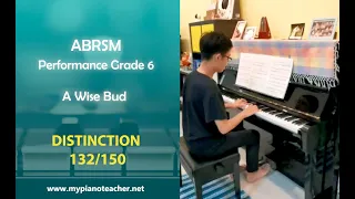 A Wise Bud | Jason Rebello | ABRSM 2021-2022 OC Grade 6 distinction [132]