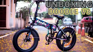 Dhoni x Emotorad Doodle v3 unboxing  || Mumbai Narang Cycle Store