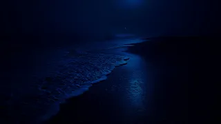 Say Goodbye Anxiety to Deep Sleep Immediately with Ocean Sounds and Big Waves at Night | Sea Waves