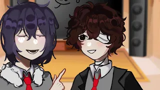 LOV reacts to Soukoku and Fyodor as new transfer students + special someone| MHA x BSD| reupload| FW