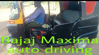 auto driving kaise karna hai        how to driving Bajaj Maxima auto