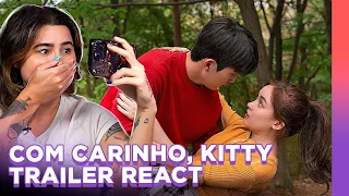 SPIN-OFF DE PARA TODOS OS GAROTOS QUE JÁ AMEI! Com Carinho, Kitty - Trailer React | Alice Aquino