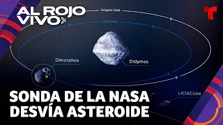 NASA: Revelan animación que muestra choque de sonda contra asteroide