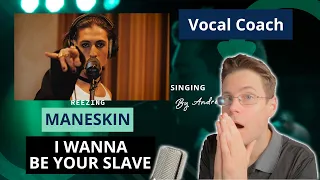 Vocal Coach Reacts to Maneskin "I Wanna Be Your Slave"