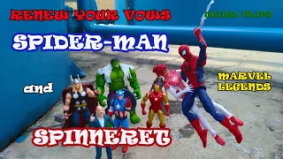 Marvel Legends Spider-Man and Spinneret Renew Your Vows 2 Pack Action Figure Unboxing