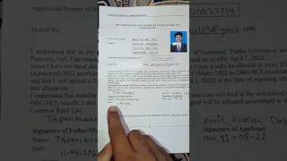 jee advanced caste declaration form. filling   #jeemains2022 #jeeadvanced2022 #newinformationvideo