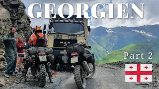 Georgia by Motorbike - Caucasus Adventure on 2 Tenere 700 | Tusheti NP | Abano Pass | Shatili | 2/3