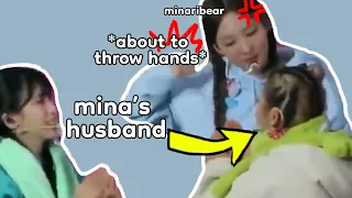 jeongyeon wants to be reborn as mina's husband (ft. chaeyoung and nayeon about to throw hands)