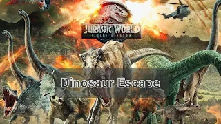 Jurassic Franchise- Dinosaur Escape Music Video Redo