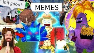 ROBLOX Blox Fruits Funny Moments (MEMES) 5