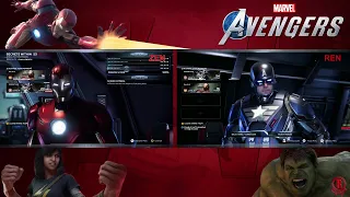 Marvel's Avengers (XB1X) Splitscreen Co-Op Gameplay Walkthrough PT 7 (Ending +) FULL GAME [4K 60FPS]