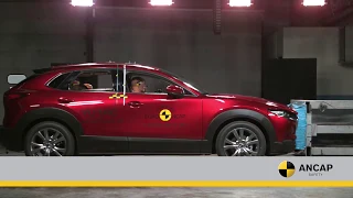 Mazda CX-30 crash test video