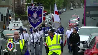 Ballyclare Protestant Boys FB @ Glen Branagh 20th Anniversary Memorial Parade 2021