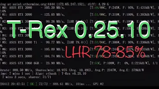 T-Rex 0.25.10 🦖 test release - more LHR% unlock (up to 78-85%)