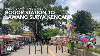 JALAN SABTU SIANG DI BOGOR ▪︎ DARI STASIUN KRL ➤➤ LAWANG SURYA KENCANA ▪︎ CITY STREETS BOGOR